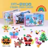 10mm Patchwork Bean Set, Christmas and Easter large Patchwork Bean Handmade diy toy, Patchwork Bean Hot melt Bean details Picture